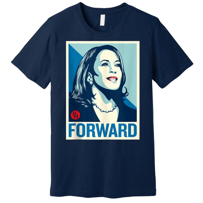 Shepard Fairey Kamala Harris Forward  Premium T-Shirt