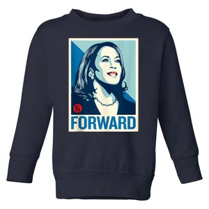 Shepard Fairey Kamala Harris Forward  Toddler Sweatshirt