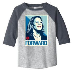 Shepard Fairey Kamala Harris Forward  Toddler Fine Jersey T-Shirt