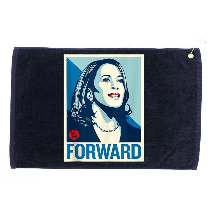 Shepard Fairey Kamala Harris Forward  Grommeted Golf Towel