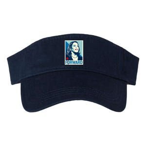 Shepard Fairey Kamala Harris Forward  Valucap Bio-Washed Visor