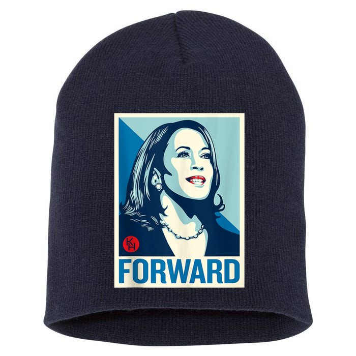 Shepard Fairey Kamala Harris Forward  Short Acrylic Beanie