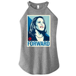 Shepard Fairey Kamala Harris Forward  Women's Perfect Tri Rocker Tank