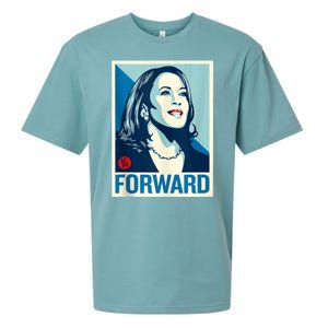 Shepard Fairey Kamala Harris Forward  Sueded Cloud Jersey T-Shirt