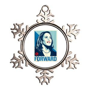 Shepard Fairey Kamala Harris Forward  Metallic Star Ornament