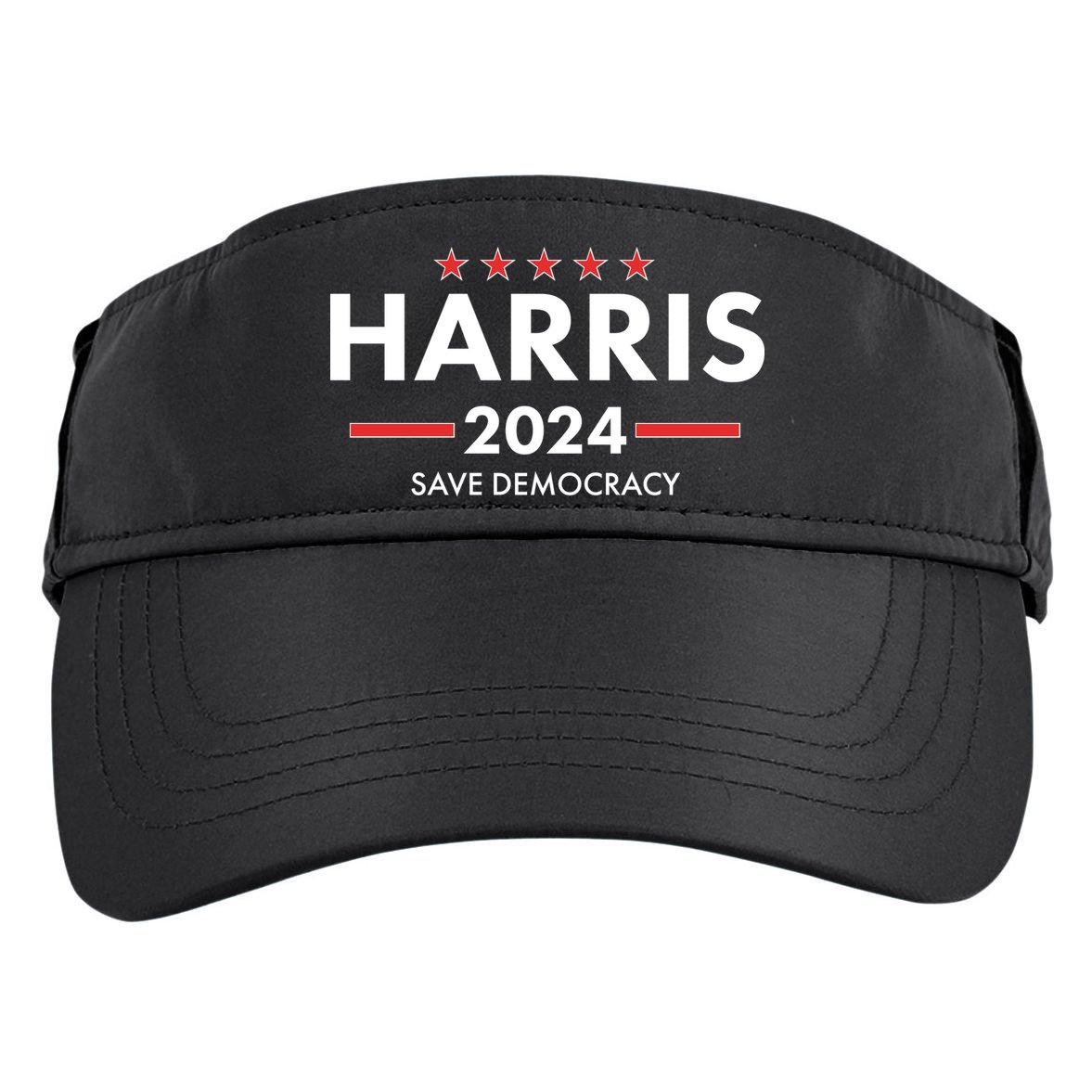 Kamala Harris 2024 Save Democracy Adult Drive Performance Visor
