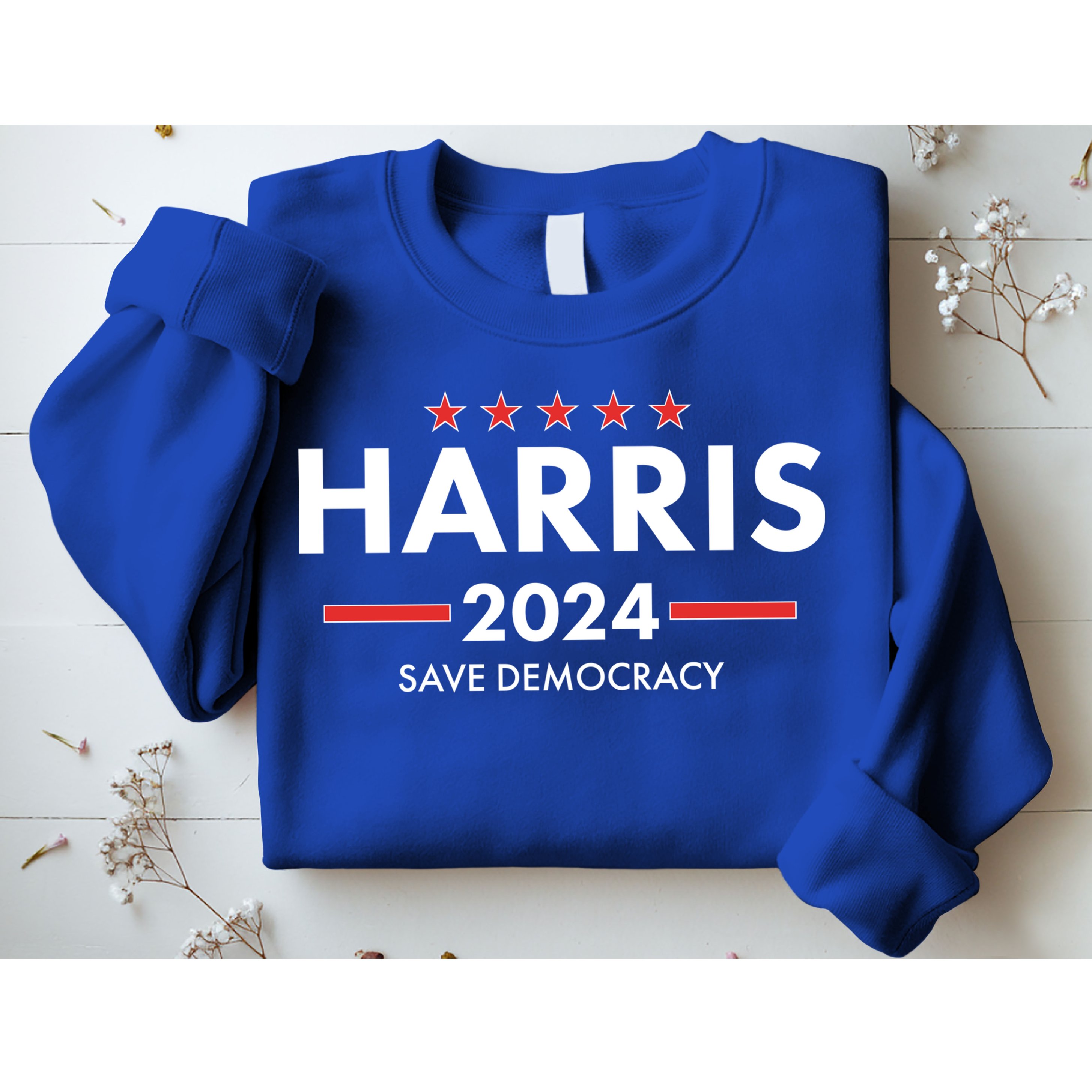 Kamala Harris 2024 Save Democracy Sweatshirt