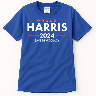 Kamala Harris 2024 Save Democracy Tall T-Shirt