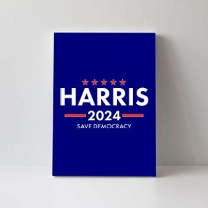 Kamala Harris 2024 Save Democracy Canvas