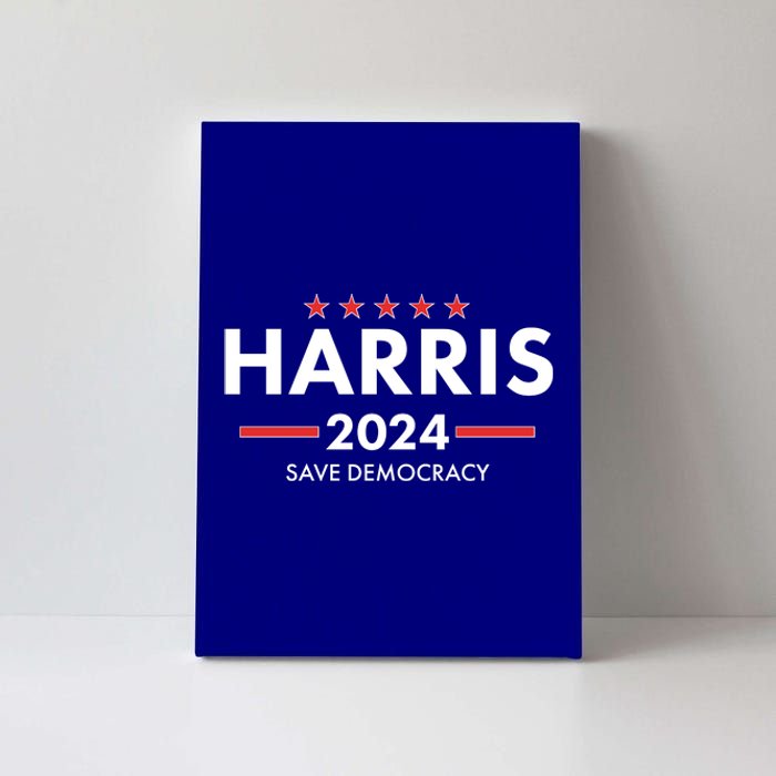 Kamala Harris 2024 Save Democracy Canvas