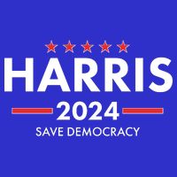 Kamala Harris 2024 Save Democracy Zip Tote Bag