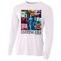 Kamala Harris 2024 In My Voting Era Madam President Cooling Performance Long Sleeve Crew