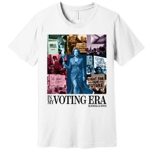 Kamala Harris 2024 In My Voting Era Madam President Premium T-Shirt