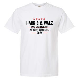 Kamala Harris 2024 For President Harris Walz 2024 Antitrump Garment-Dyed Heavyweight T-Shirt