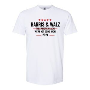 Kamala Harris 2024 For President Harris Walz 2024 Antitrump Softstyle CVC T-Shirt