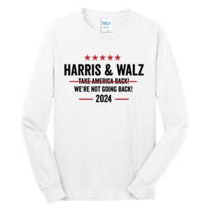 Kamala Harris 2024 For President Harris Walz 2024 Antitrump Tall Long Sleeve T-Shirt