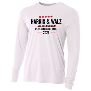 Kamala Harris 2024 For President Harris Walz 2024 Antitrump Cooling Performance Long Sleeve Crew