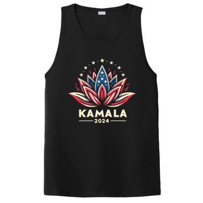 Kamala Harris 2024 Presidential Campaign American Lotus PosiCharge Competitor Tank