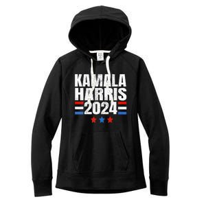 Kamala Harris 2024 For President Campaign Women's Fleece Hoodie