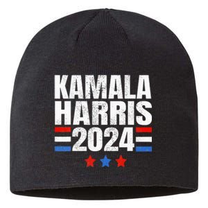 Kamala Harris 2024 For President Campaign Sustainable Beanie