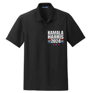 Kamala Harris 2024 For President Campaign Dry Zone Grid Polo