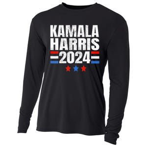 Kamala Harris 2024 For President Campaign Cooling Performance Long Sleeve Crew