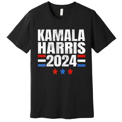 Kamala Harris 2024 For President Campaign Premium T-Shirt