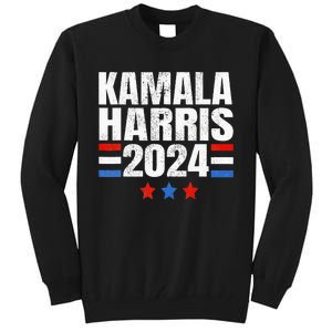 Kamala Harris 2024 For President Campaign Tall Sweatshirt