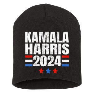 Kamala Harris 2024 For President Campaign Short Acrylic Beanie