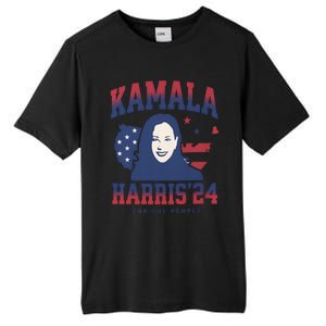 Kamala Harris 24 For The People Kalama Harris For President Gift Tall Fusion ChromaSoft Performance T-Shirt