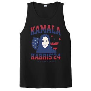 Kamala Harris 24 For The People Kalama Harris For President Gift PosiCharge Competitor Tank