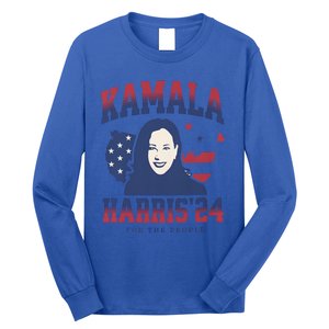 Kamala Harris 24 For The People Kalama Harris For President Gift Long Sleeve Shirt