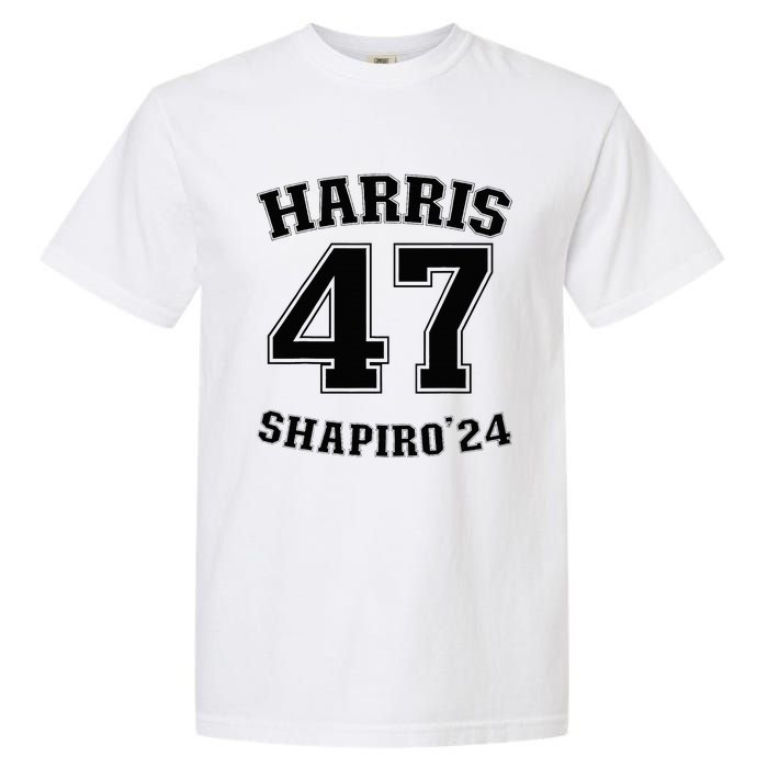 Kamala Harrisshapiro 24 Supporter 47 Garment-Dyed Heavyweight T-Shirt