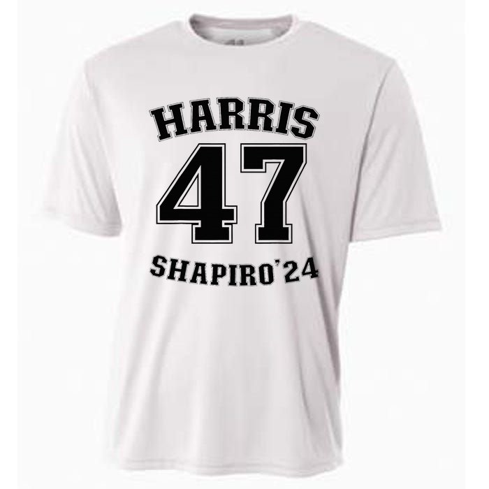 Kamala Harrisshapiro 24 Supporter 47 Cooling Performance Crew T-Shirt