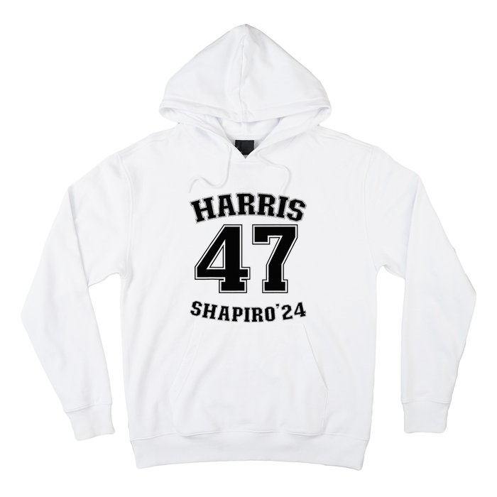 Kamala Harrisshapiro 24 Supporter 47 Hoodie