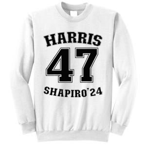 Kamala Harrisshapiro 24 Supporter 47 Sweatshirt