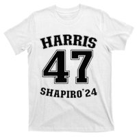 Kamala Harrisshapiro 24 Supporter 47 T-Shirt