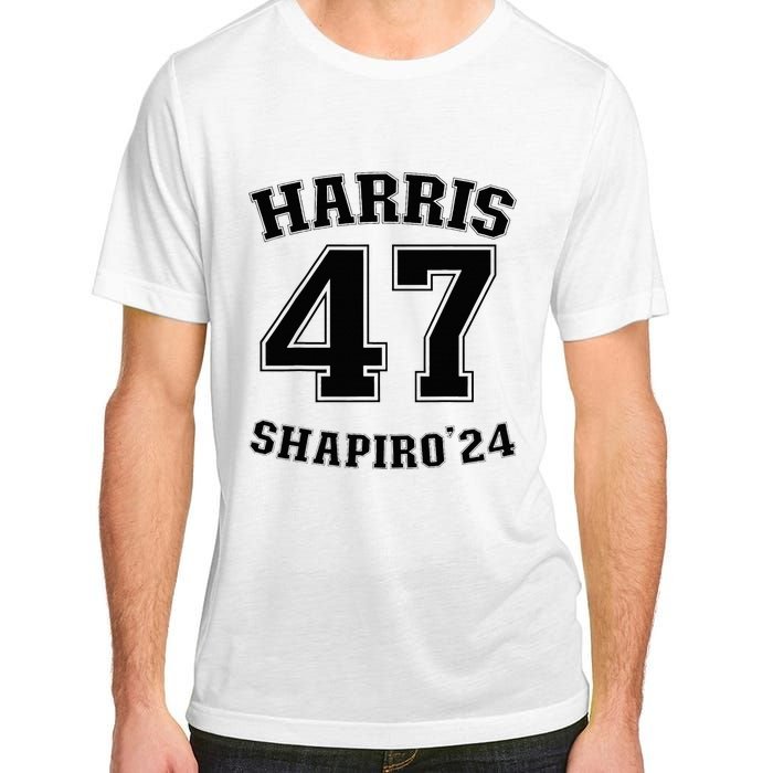 Kamala Harrisshapiro 24 Supporter 47 Adult ChromaSoft Performance T-Shirt