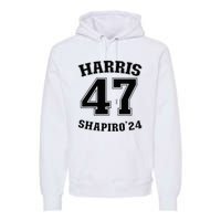 Kamala Harrisshapiro 24 Supporter 47 Premium Hoodie