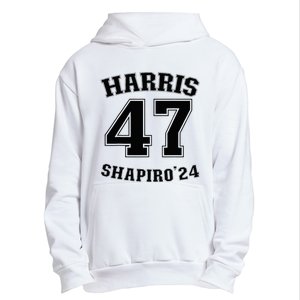 Kamala Harrisshapiro 24 Supporter 47 Urban Pullover Hoodie