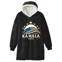 Kamala Harris 2024 President Campaign White Dudes Wilz Wiltz Hooded Wearable Blanket