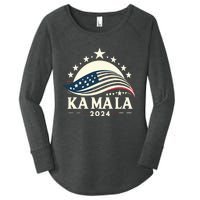 Kamala Harris 2024 President Campaign White Dudes Wilz Wiltz Women's Perfect Tri Tunic Long Sleeve Shirt