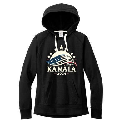 Kamala Harris 2024 President Campaign White Dudes Wilz Wiltz Women's Fleece Hoodie