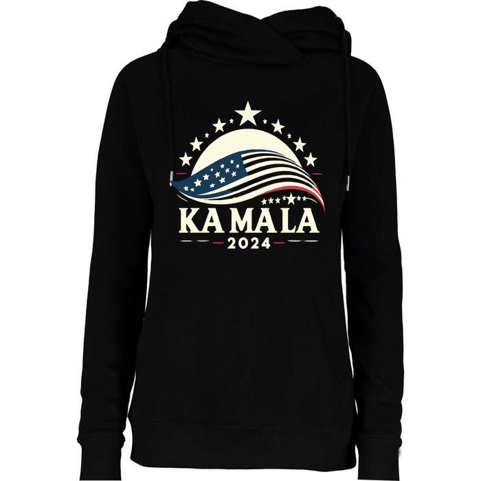 Kamala Harris 2024 President Campaign White Dudes Wilz Wiltz Womens Funnel Neck Pullover Hood