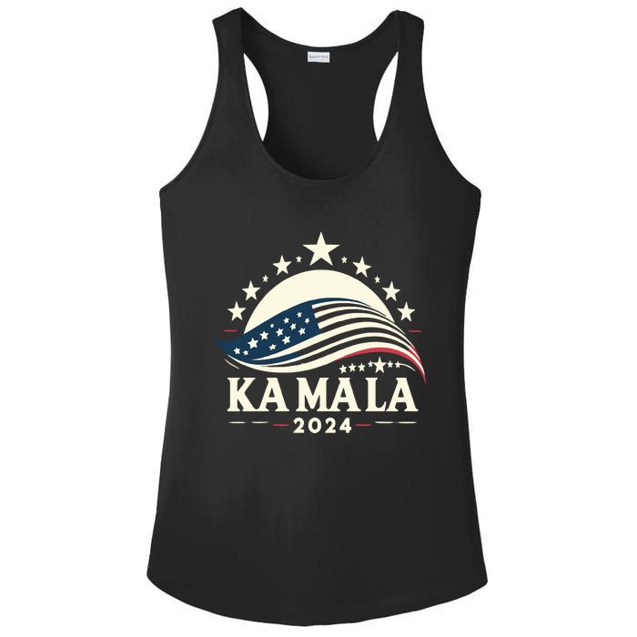 Kamala Harris 2024 President Campaign White Dudes Wilz Wiltz Ladies PosiCharge Competitor Racerback Tank