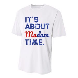 Kamala Harris 2024 ItS About Madam Time President Election Performance Sprint T-Shirt