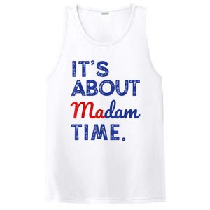 Kamala Harris 2024 ItS About Madam Time President Election PosiCharge Competitor Tank