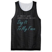 Kamala Harris 2024 Say It To My Face First Female President Mesh Reversible Basketball Jersey Tank