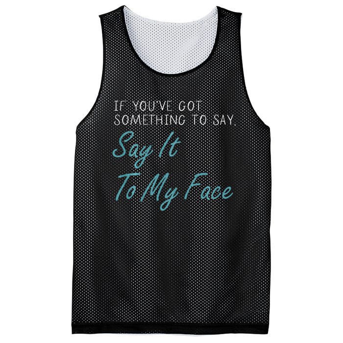 Kamala Harris 2024 Say It To My Face First Female President Mesh Reversible Basketball Jersey Tank