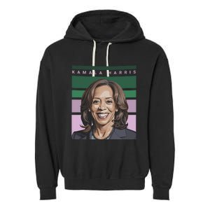 Kamala Harris 2024 Garment-Dyed Fleece Hoodie